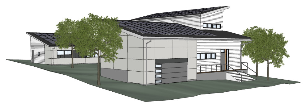 庭院周边净零能耗建筑新建项目-14
