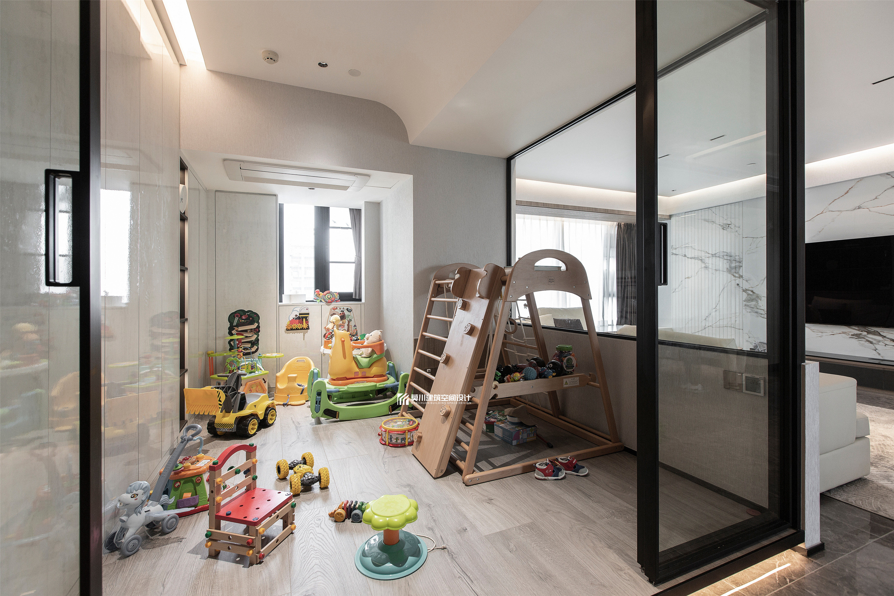 香山美墅现代温馨家居设计丨莫川-26