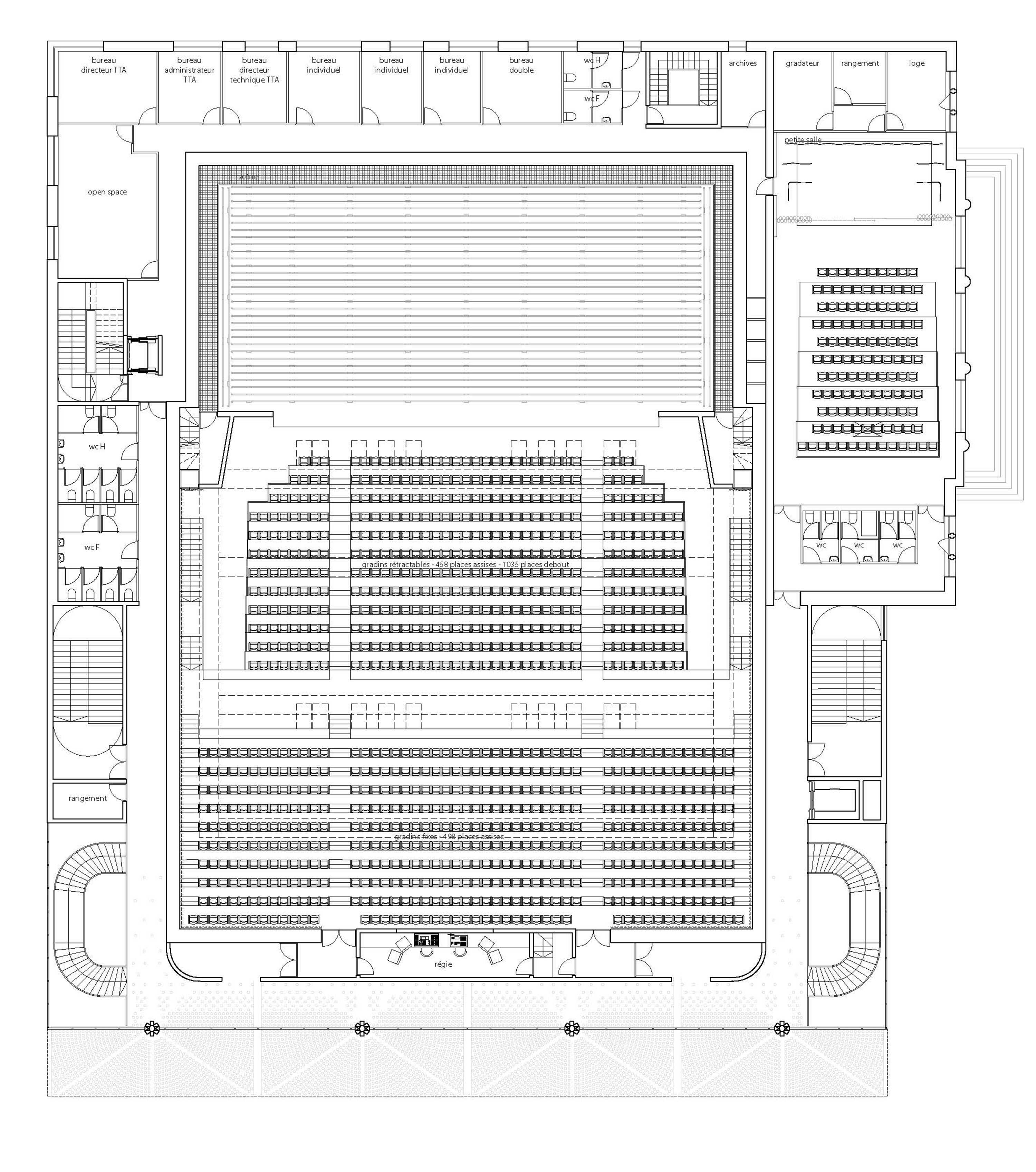 法国圣僧剧院扩建新概念（E·tension of the Théo Argence Theater）-8