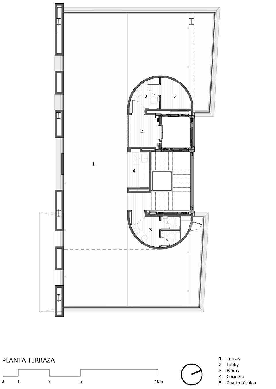 哥伦比亚麦德林 GP 大楼，交叠体量打造内部花园-60