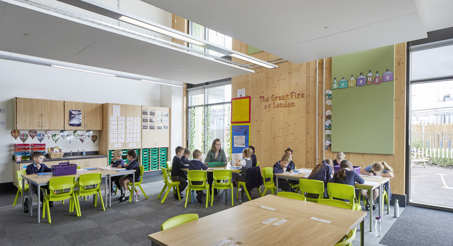 dRMM 设计的可持续木材学校 | 英国圣尼茨的 Wintringham Primary Academy-33