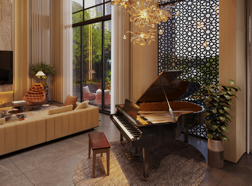 Villa 73别墅设计项目丨越南丨GiangLe & M+ Architecture-15