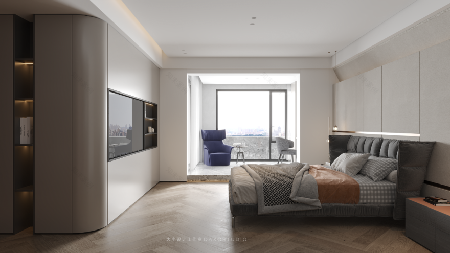 新光·皇庭水岸 520㎡顶复奢宅丨中国福建丨大小设计工作室-63