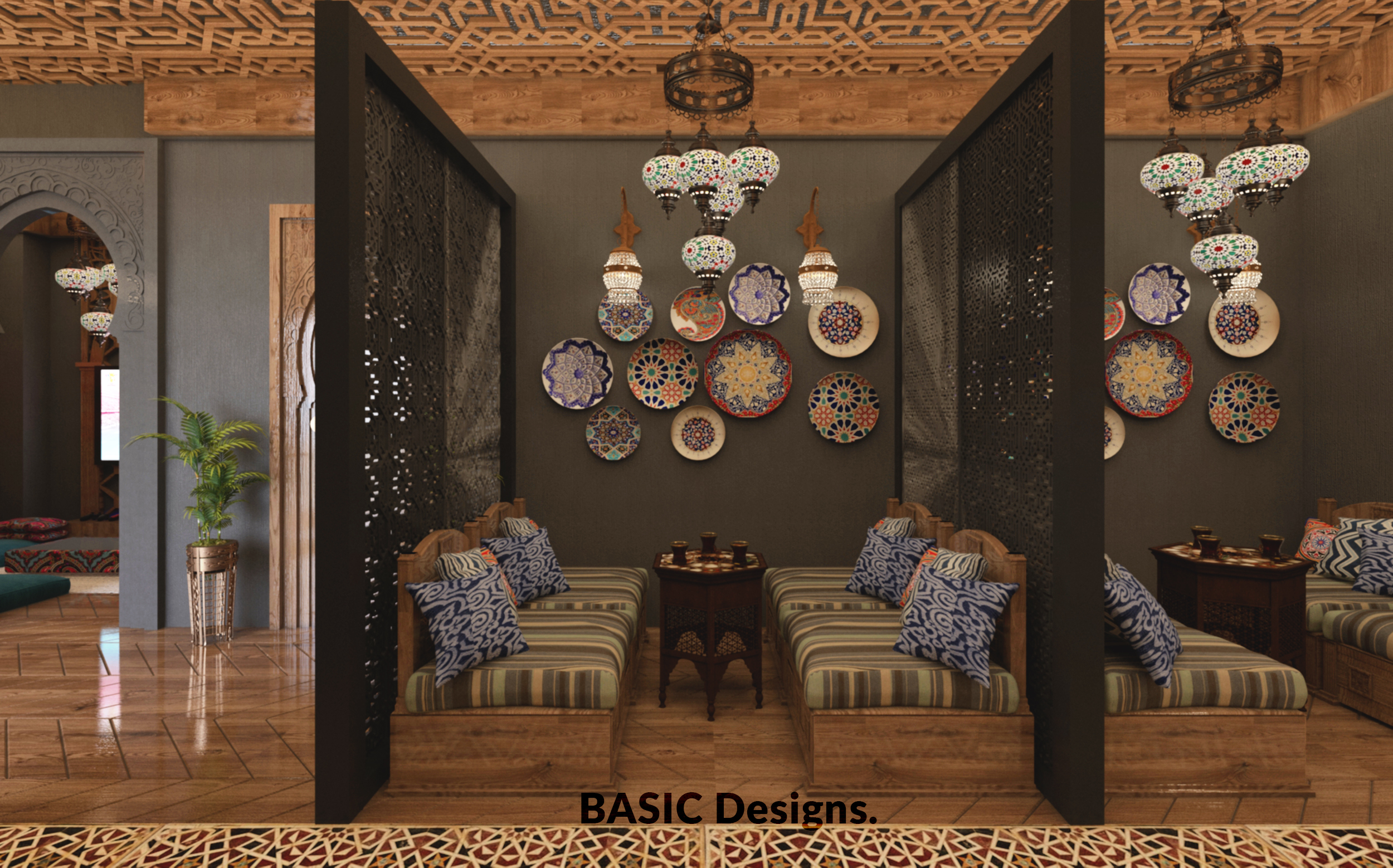 奥马尔大叔咖啡馆与游戏厅丨埃及丨BASIC STUDIO DESIGNS-13