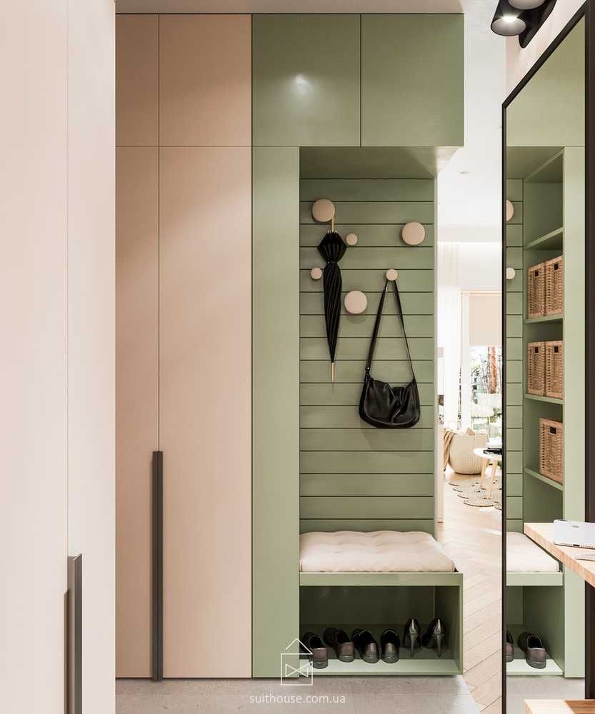 “Лайм”3室公寓生态风格设计项目丨乌克兰基辅丨Suit House（乌克兰）-26