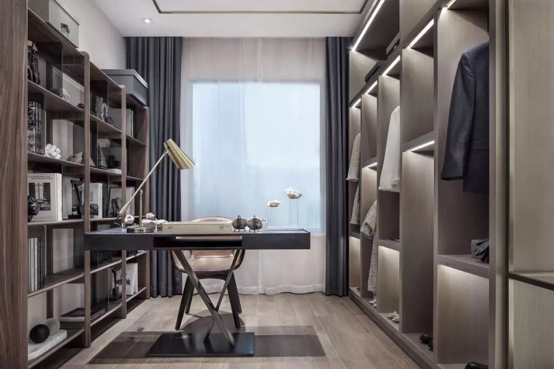 高级灰住宅——中南樾府高层样板间  重庆涟漪设计-33