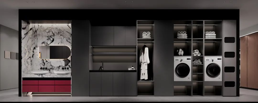 卡利亚高端不锈钢橱柜展厅丨周笙笙全案设计工作室-30