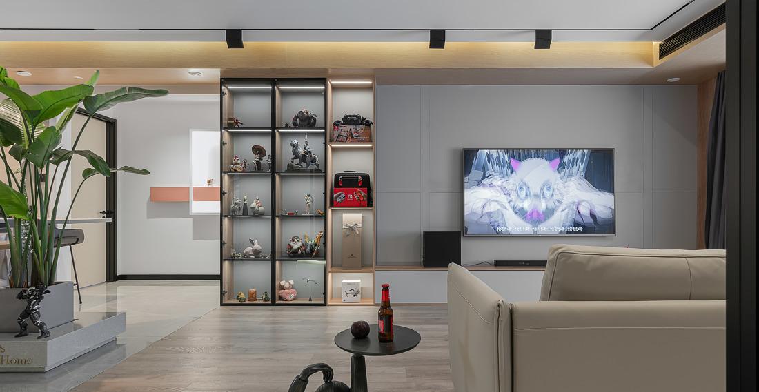 未来科技梦幻极光平层设计-12