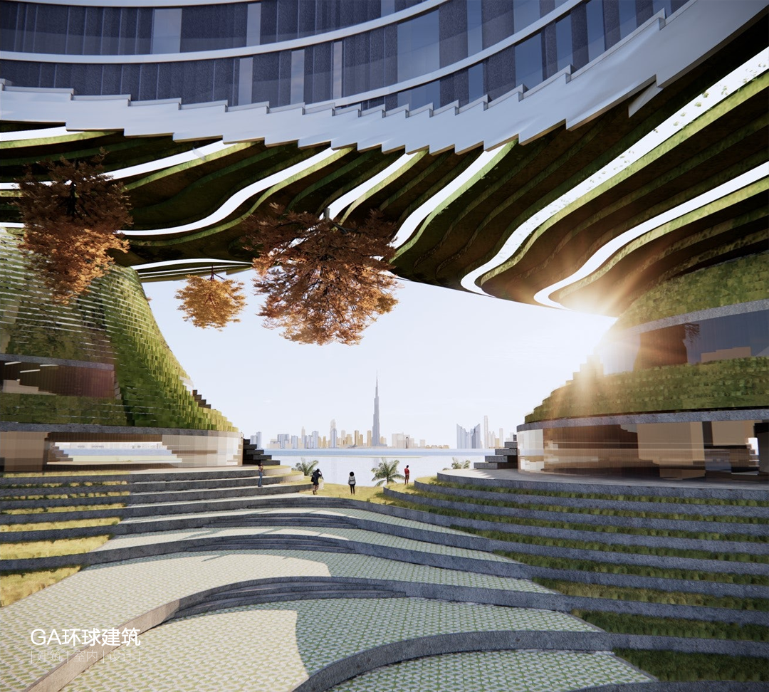 “丘陵”上的塔楼:迪拜河港摩天住宅丨阿联酋迪拜丨TheeAe Architects-8