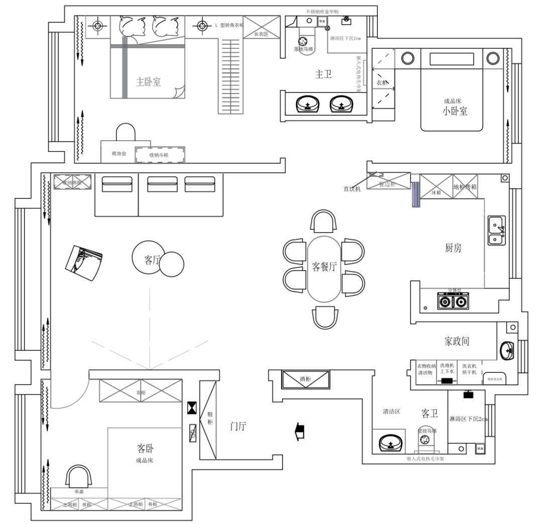 寤毓丨中国天津丨凡高空间设计-33