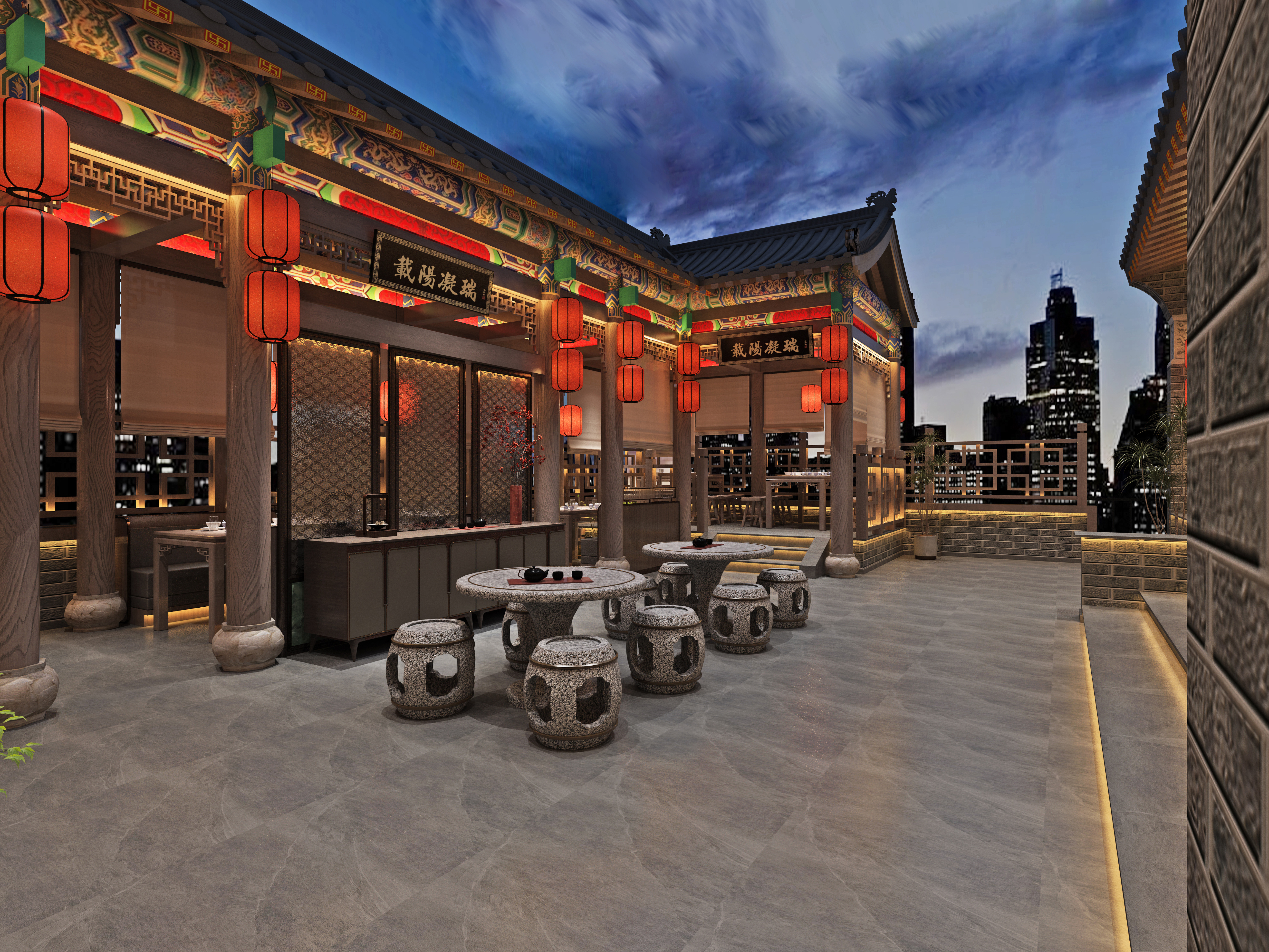 贾五熬鱼店铺室内设计-30