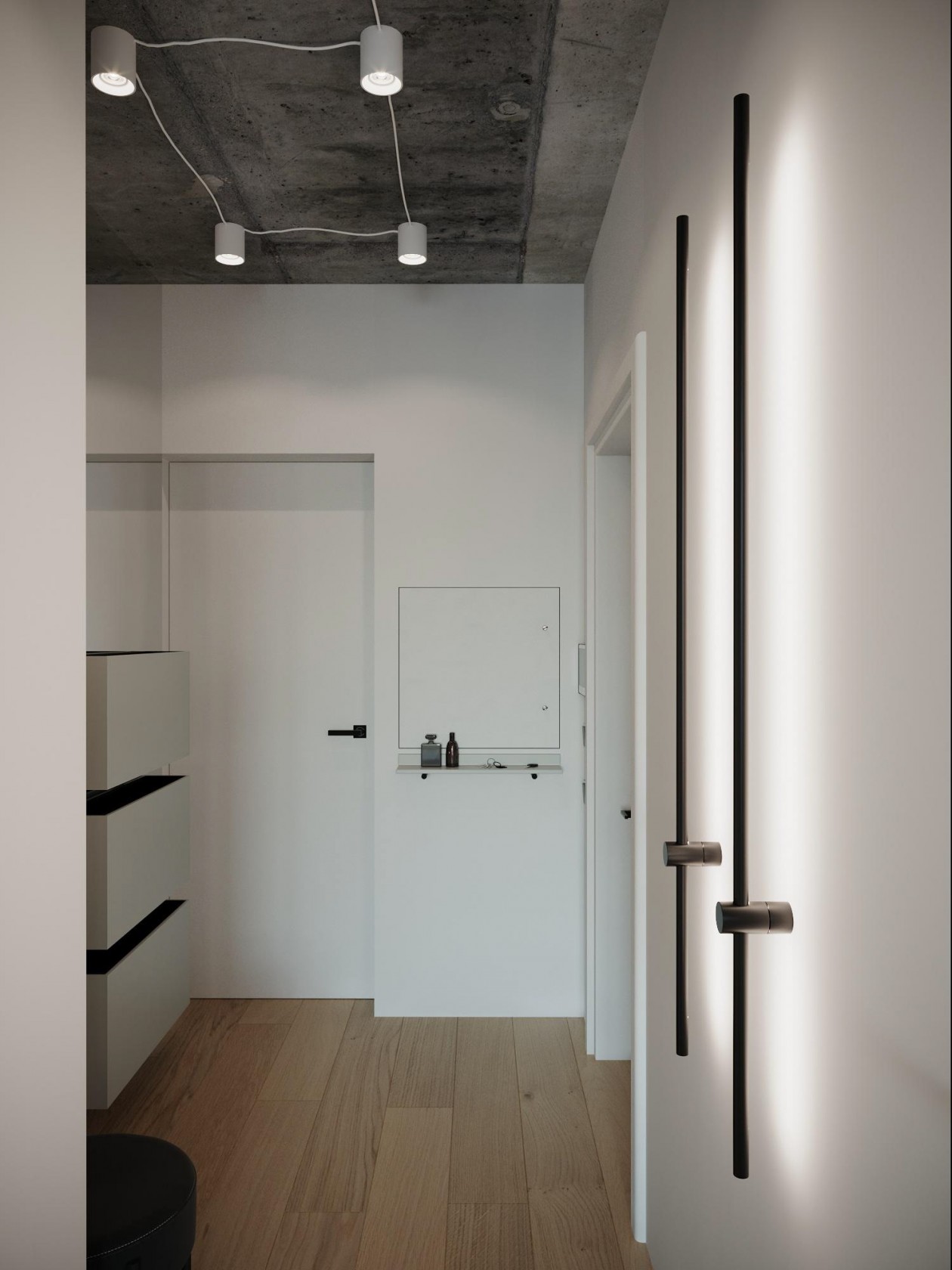 乌克兰基辅 59㎡极简风公寓-13