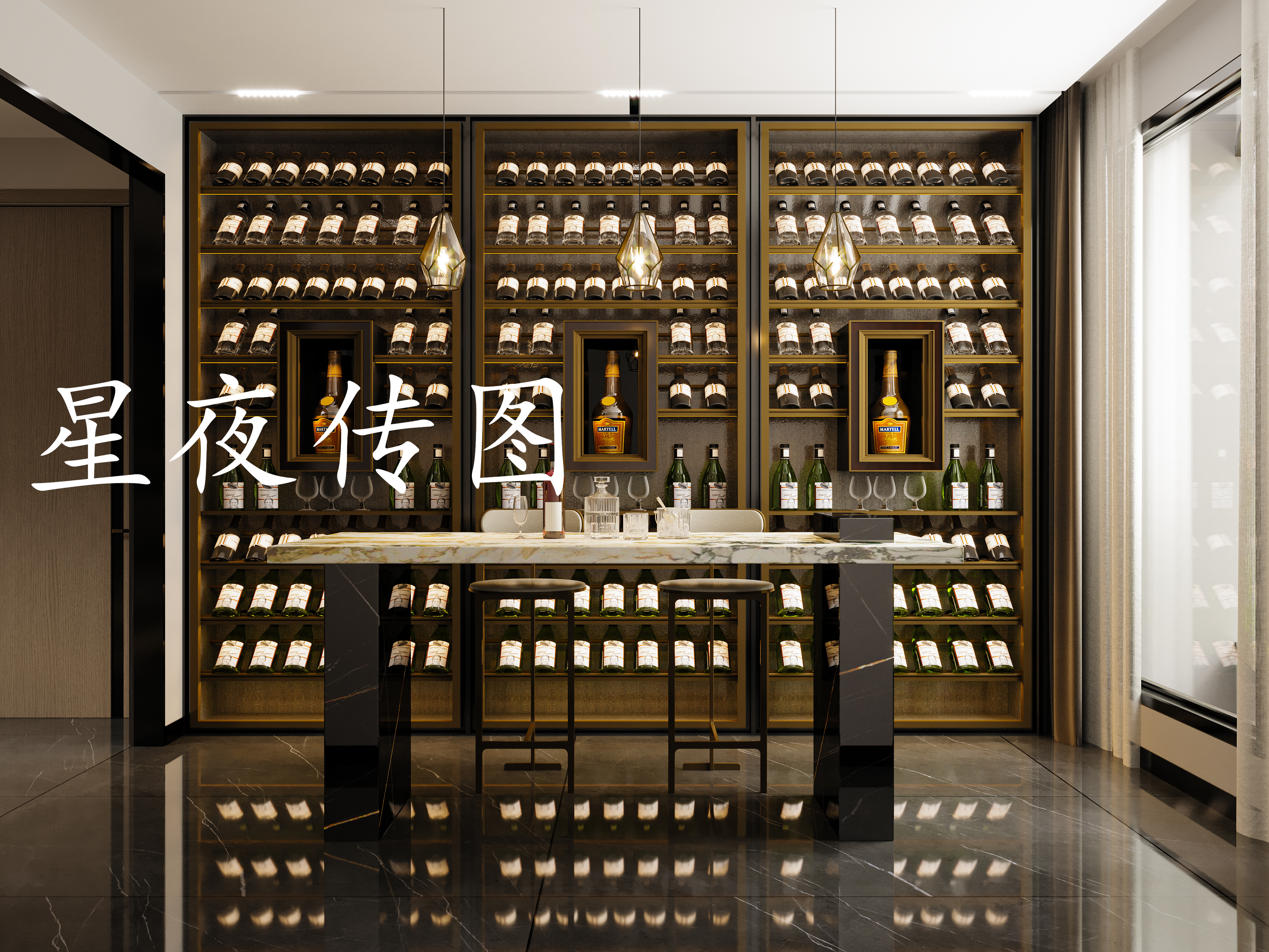 星夜传图---一眼就让你爱上的现代别墅-7