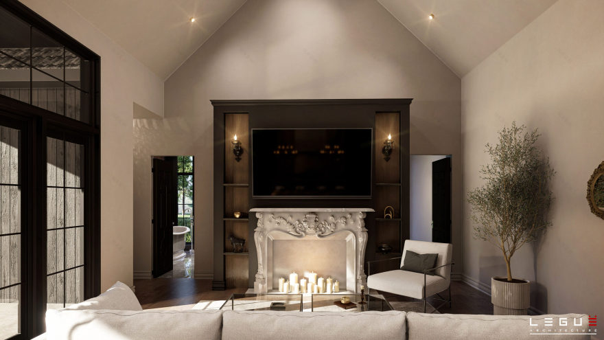 房屋平面图 Ë·255D丨Leguë Architecture-39