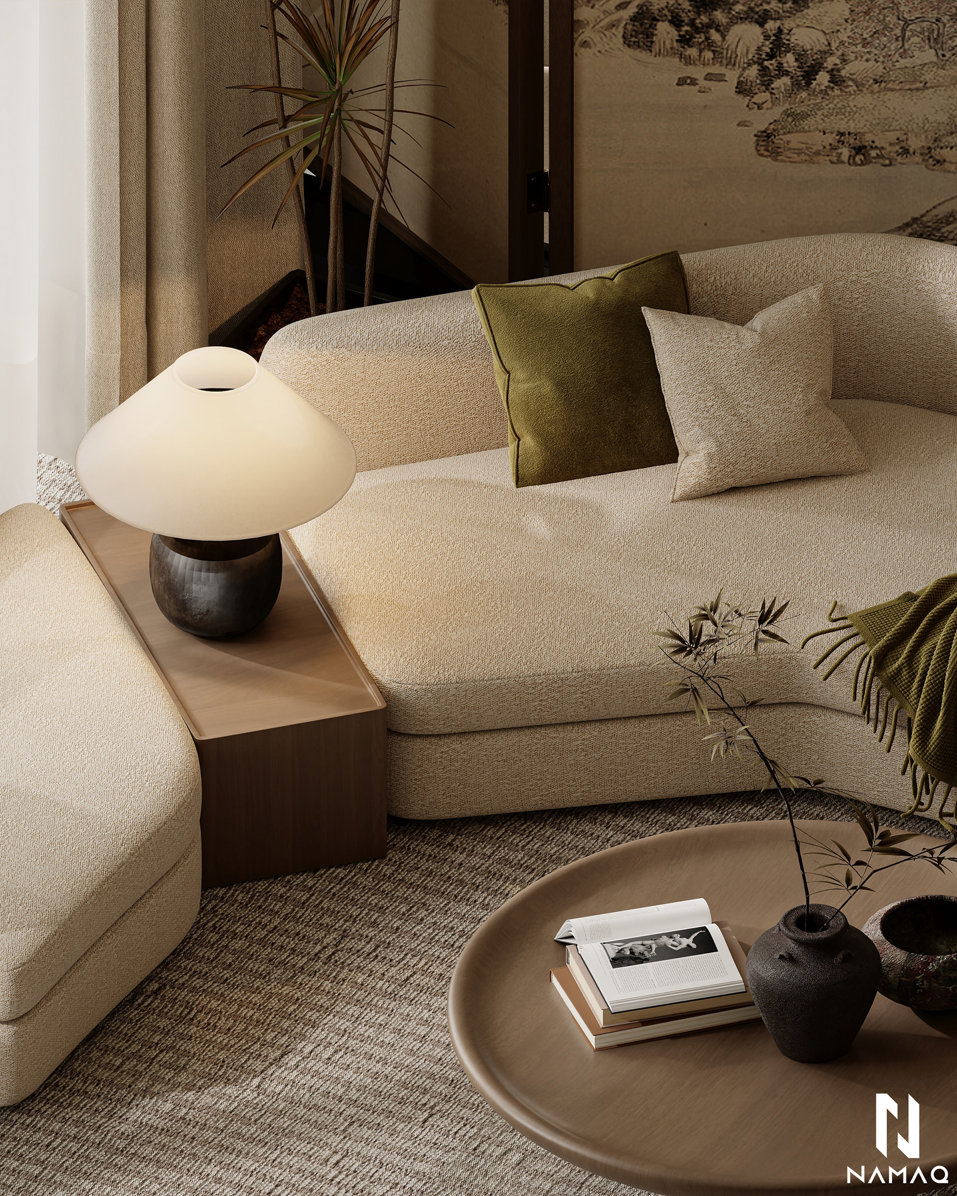 SOHO生活区接待处丨沙特阿拉伯利雅得丨Nourhan Essa（代表Namaq Architects）-6