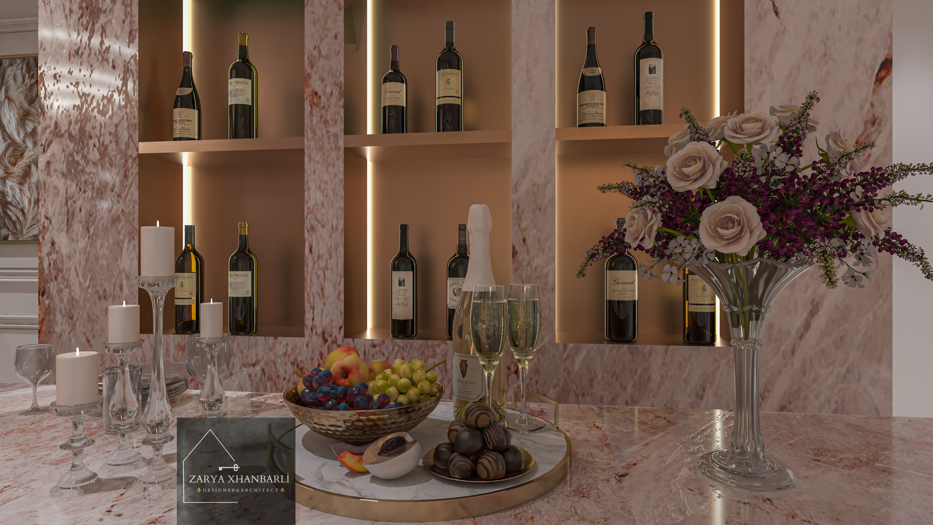 50 平客厅室内设计丨Nazrin Qanbarli-6