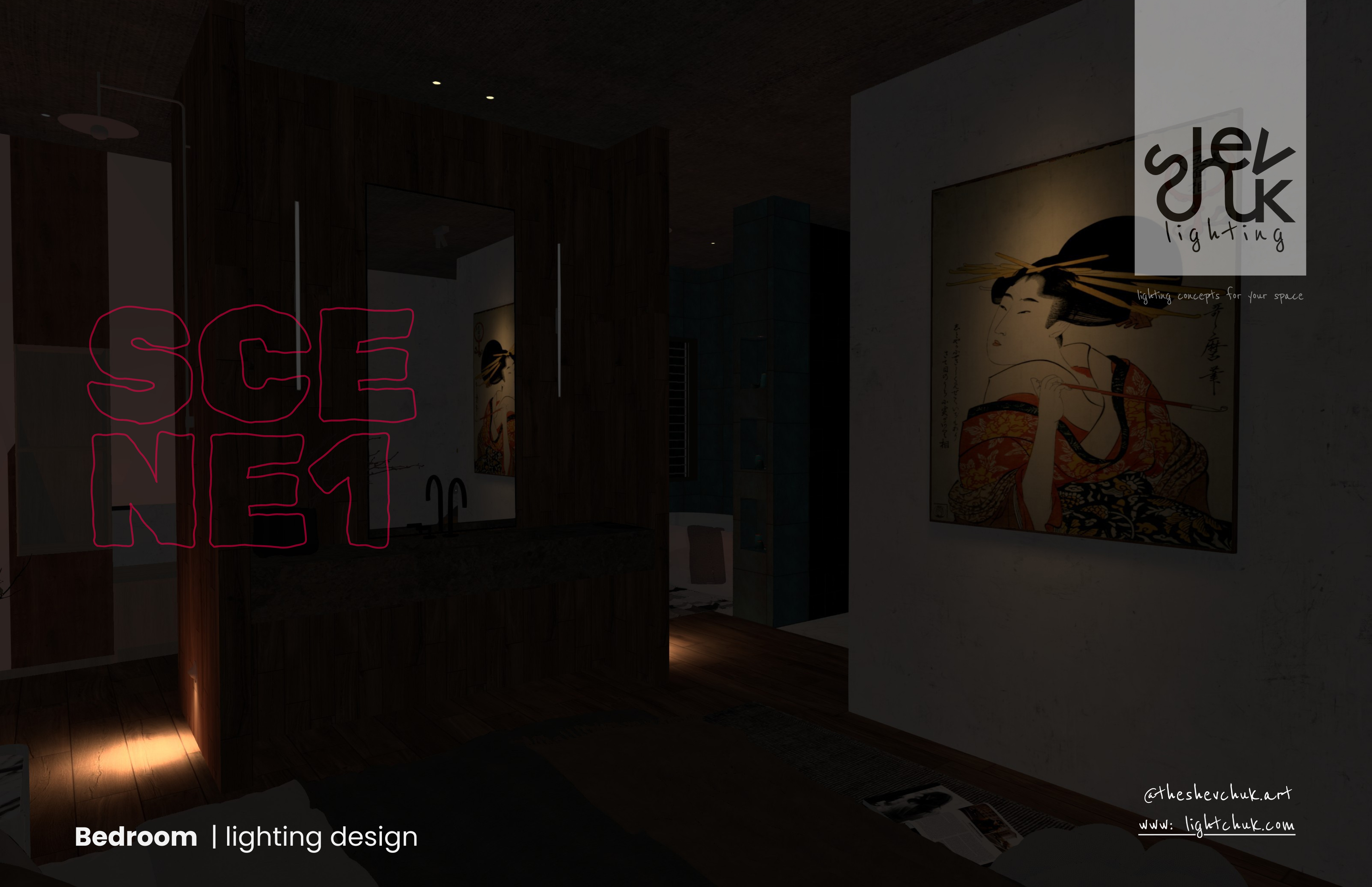 BEDROOM LIGHTING DESIGN | Dialux Evo-4