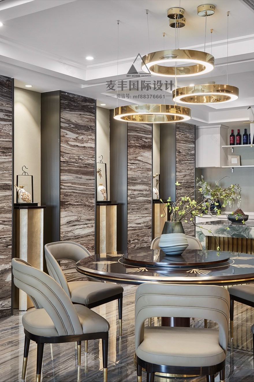 杭州嘉润公馆东方风韵住宅 | 陶幼的简约大气之作-39