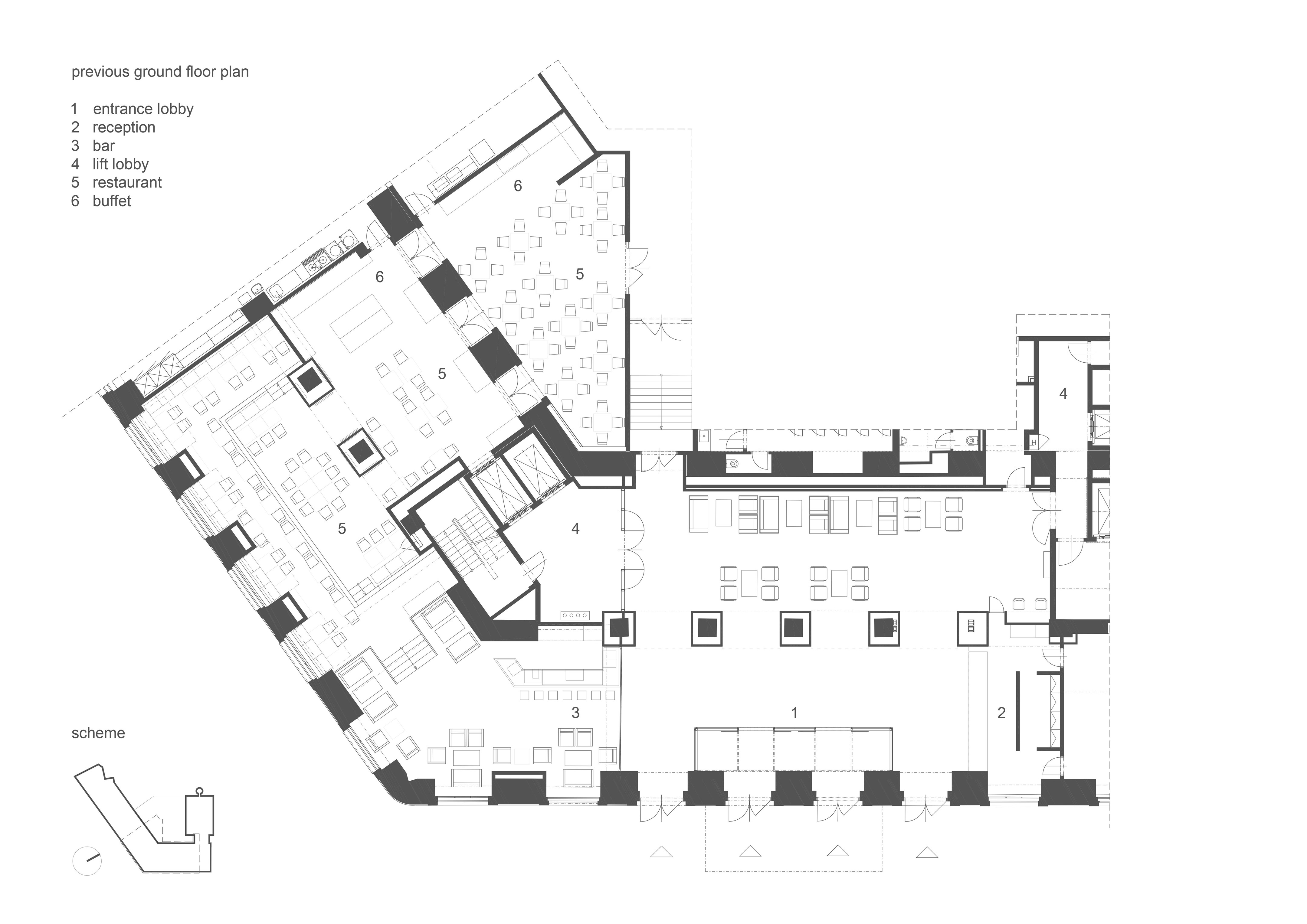 Hermitage Hotel Prague 酒店地面层改造丨意大利布拉丨IBA-19