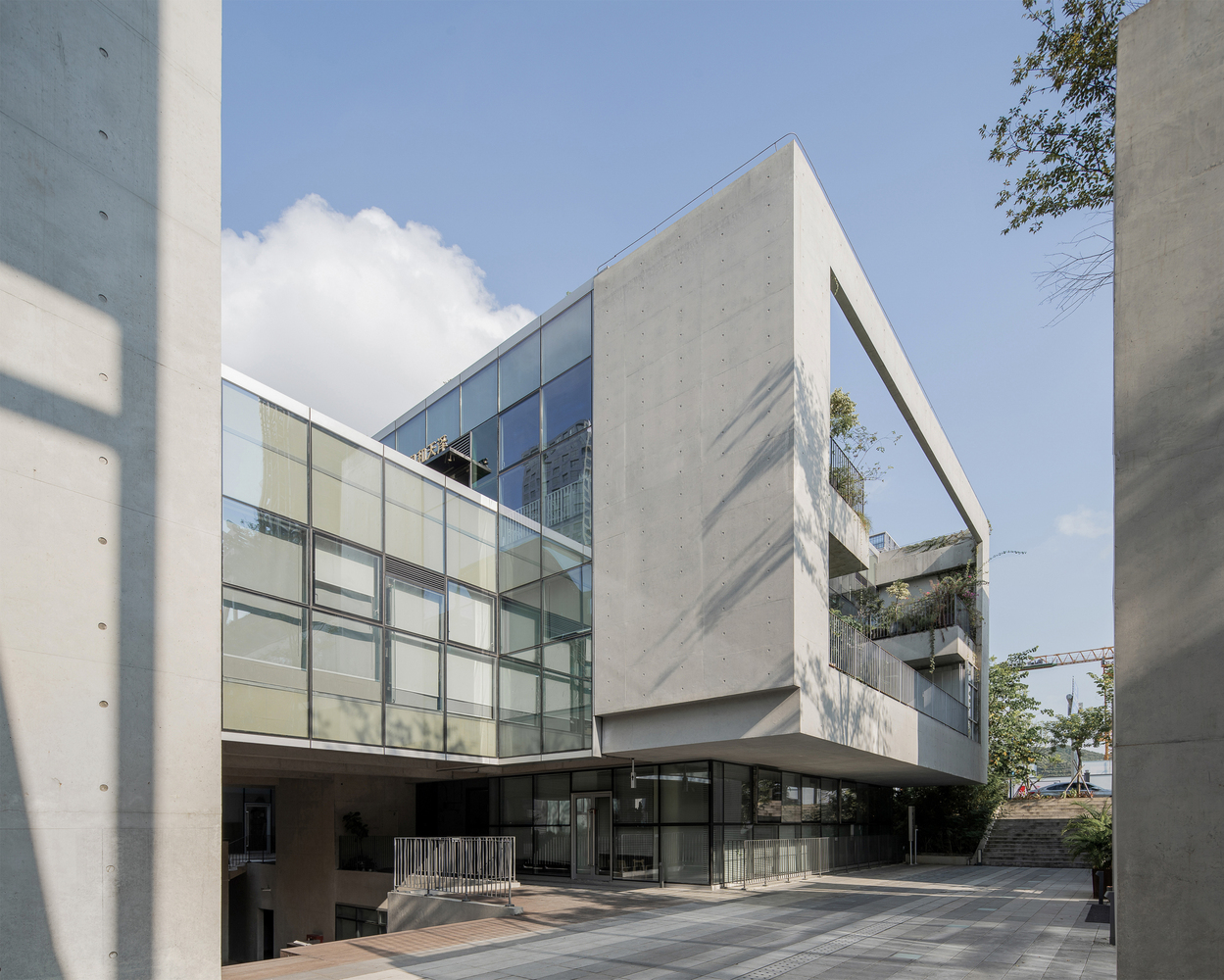 深圳万科社区 A1-B2 与公交车站-42