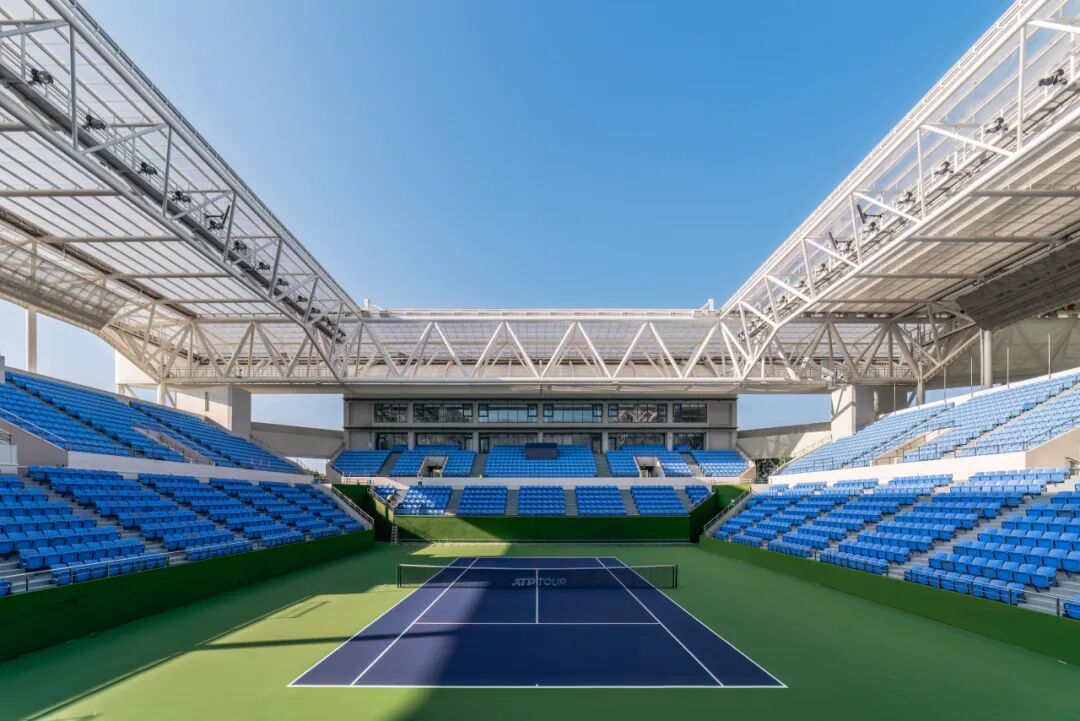 体育空间传承与焕新丨上海院原创设计旗忠网球中心改扩建项目顺利竣工验收-109