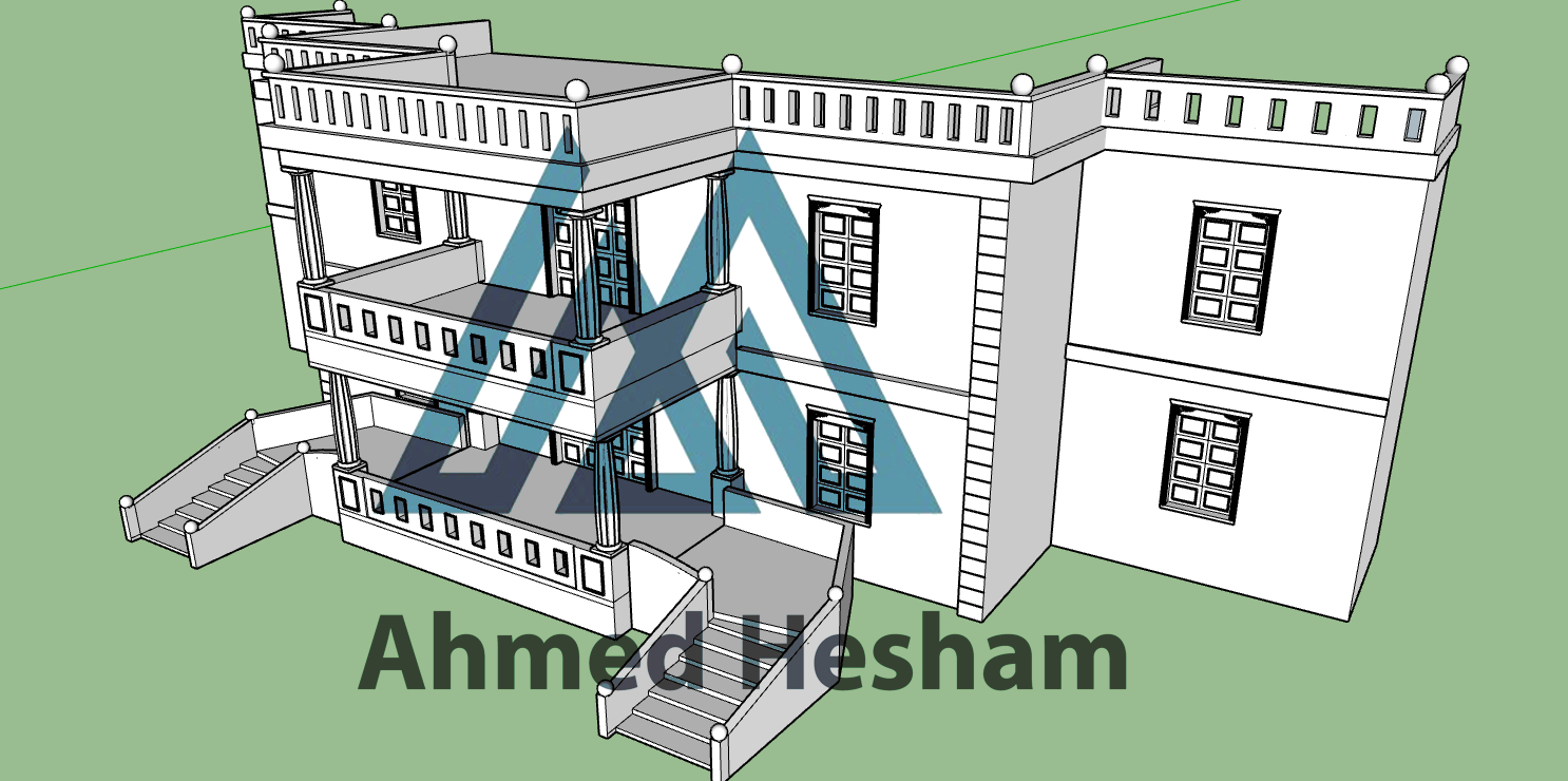 草图大师建模丨Ahmed Hesham Functional Creations-5