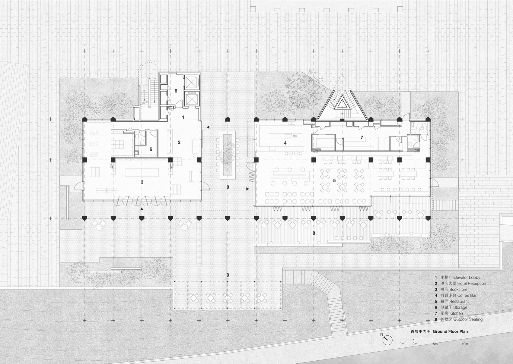 广州阿那亚理想国酒店丨中国广州丨B.L.U.E.建筑设计事务所-113