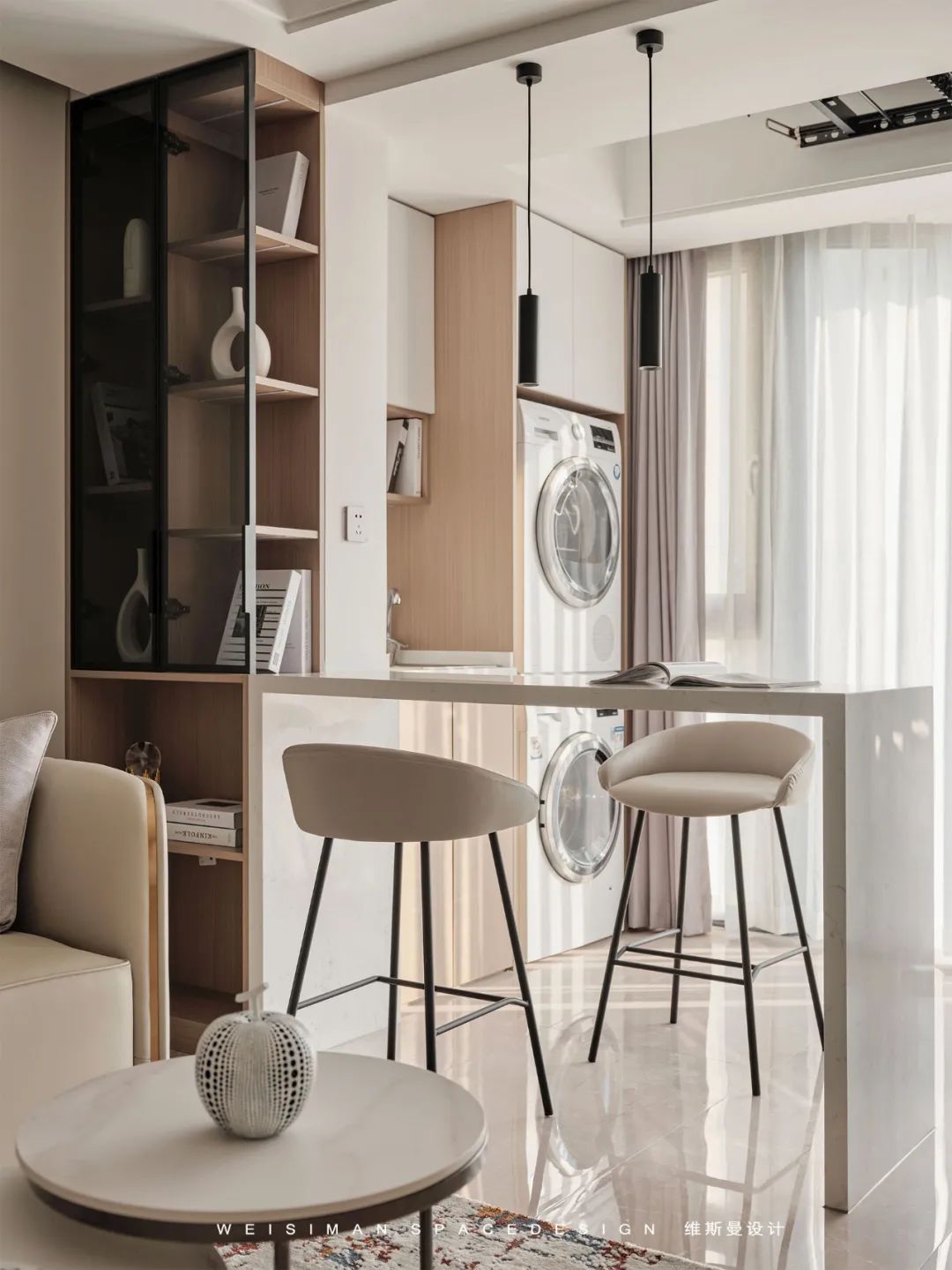 奶油色调的温柔私宅丨苏州维斯曼全案设计-30