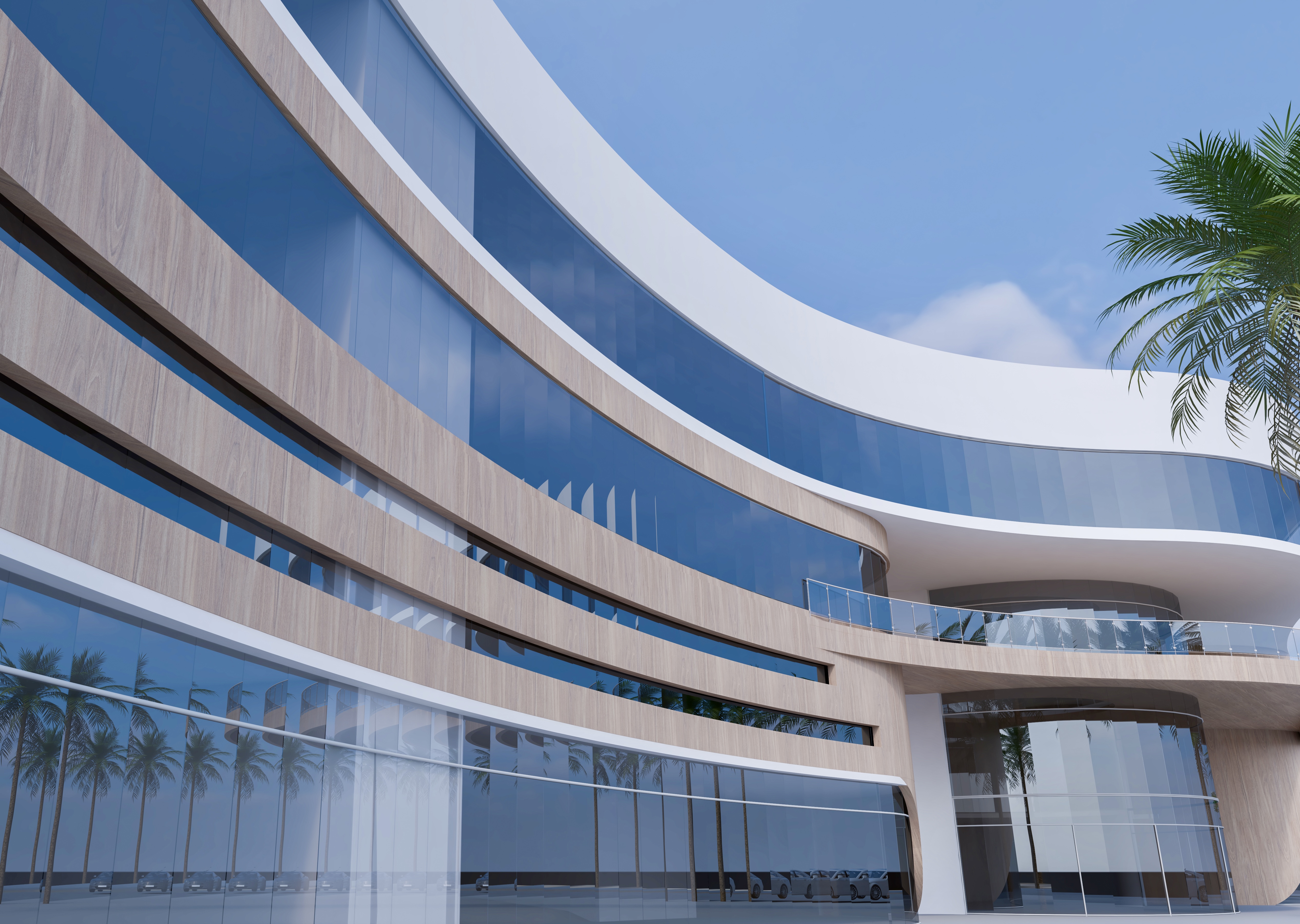 条形购物中心设计-2