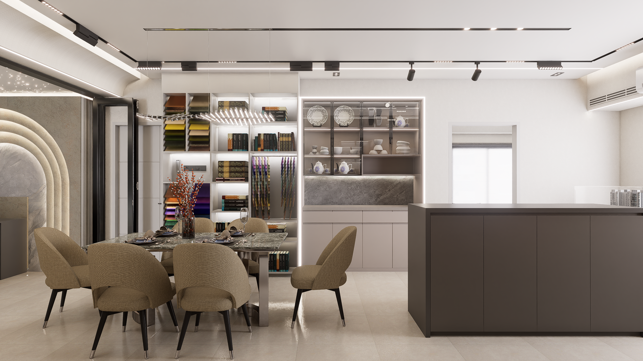 Residential Interior Design Desplay Center-2