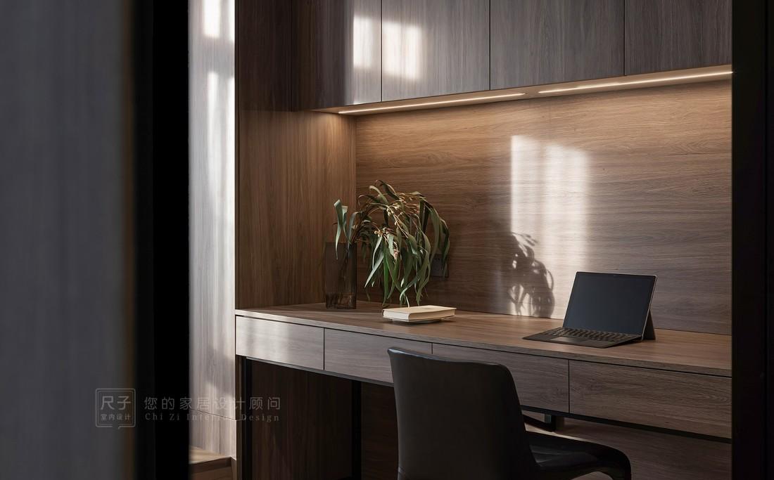 深圳掬月半山简约风格室内设计-34