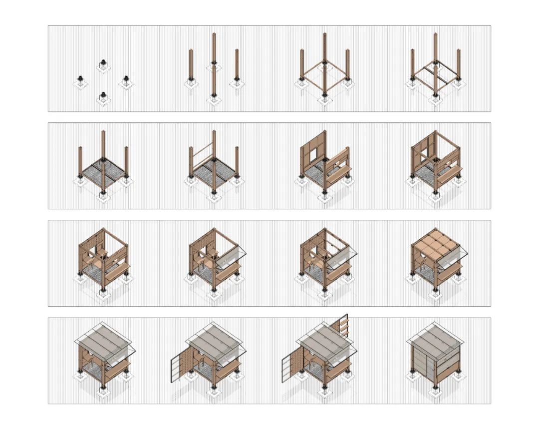 乡村振兴流动工作舱·新型竹构空间装置丨中国南平丨南京大学建筑与城市规划学院-17