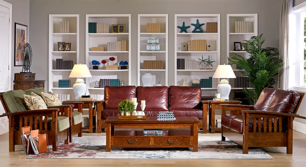 木之韵 | 迦南美术 7706A-KB 床与北美之家 SL-B102 沙发的魅力-28