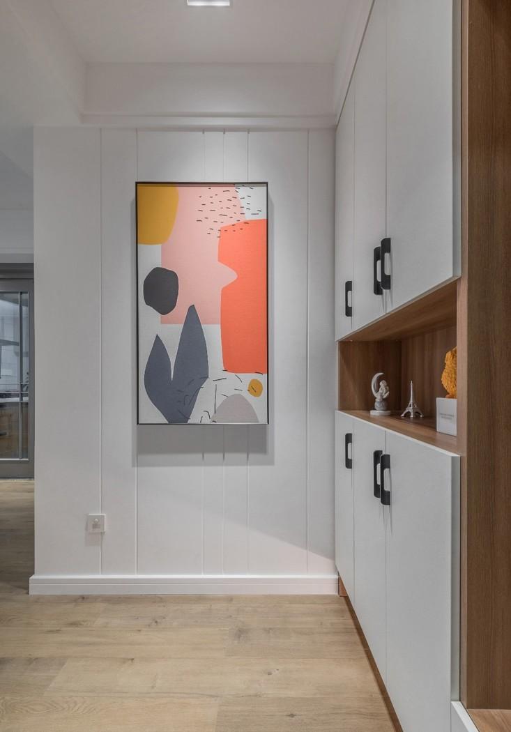 陈莉莉打造 110㎡现代原木家居,温馨舒适、细节尽显品味-12