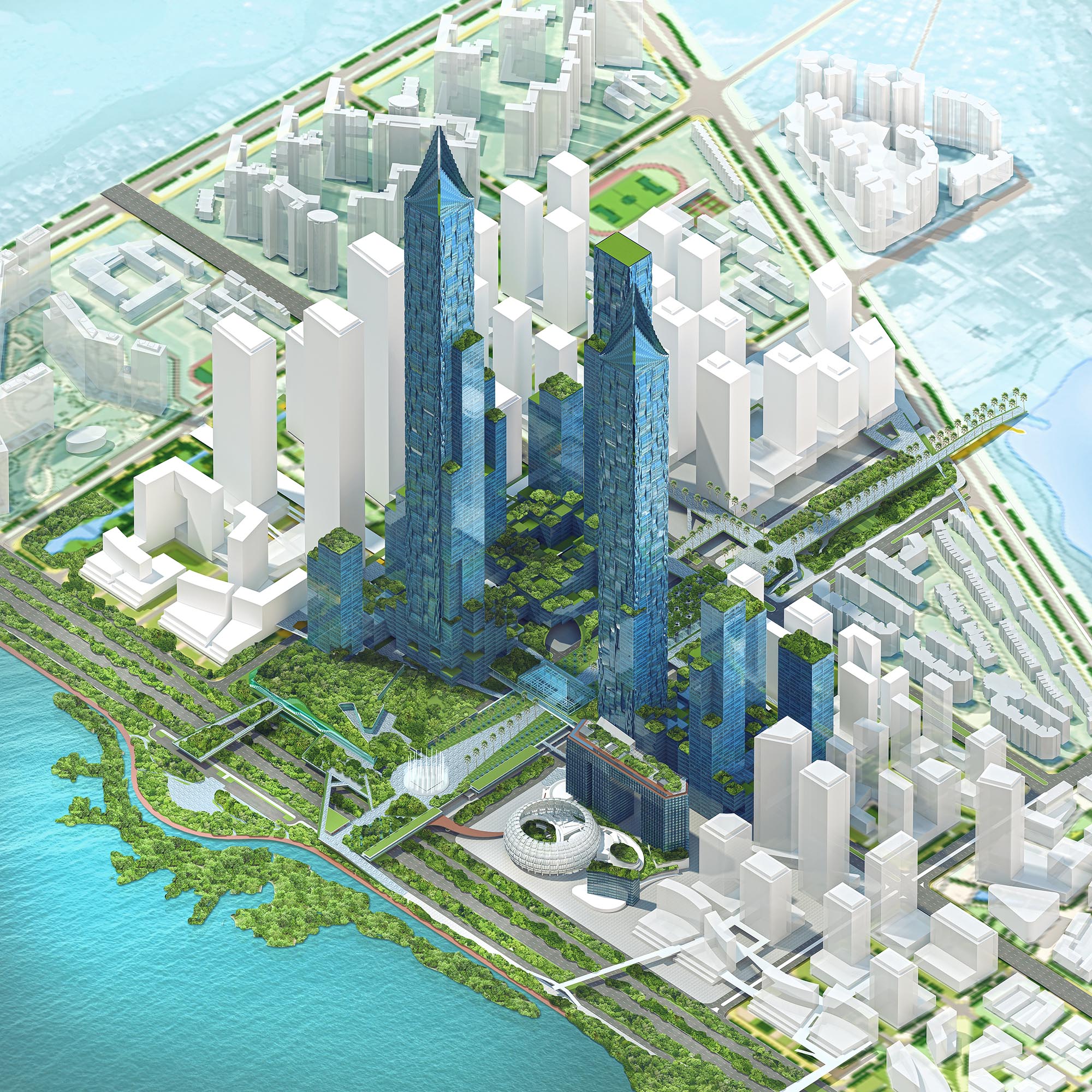 深圳湾城市综合体设计-4