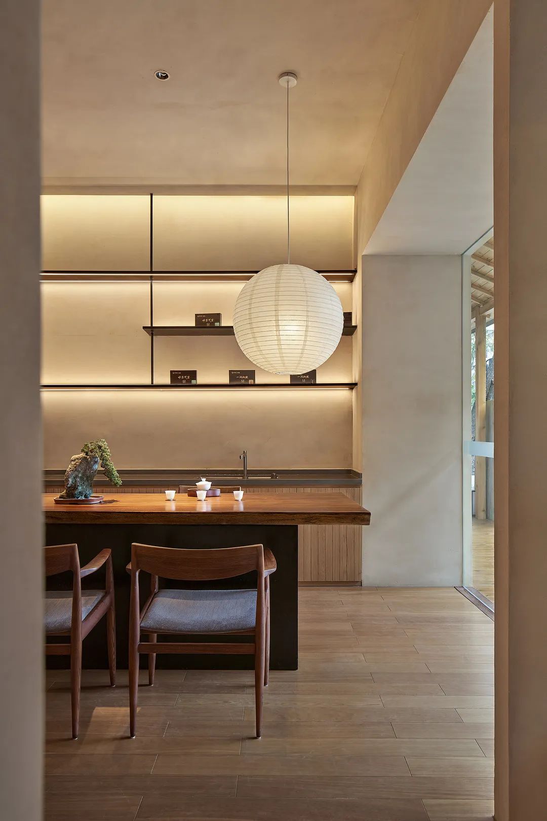 项目落地丨一个菜市场改造的自然茶室-17