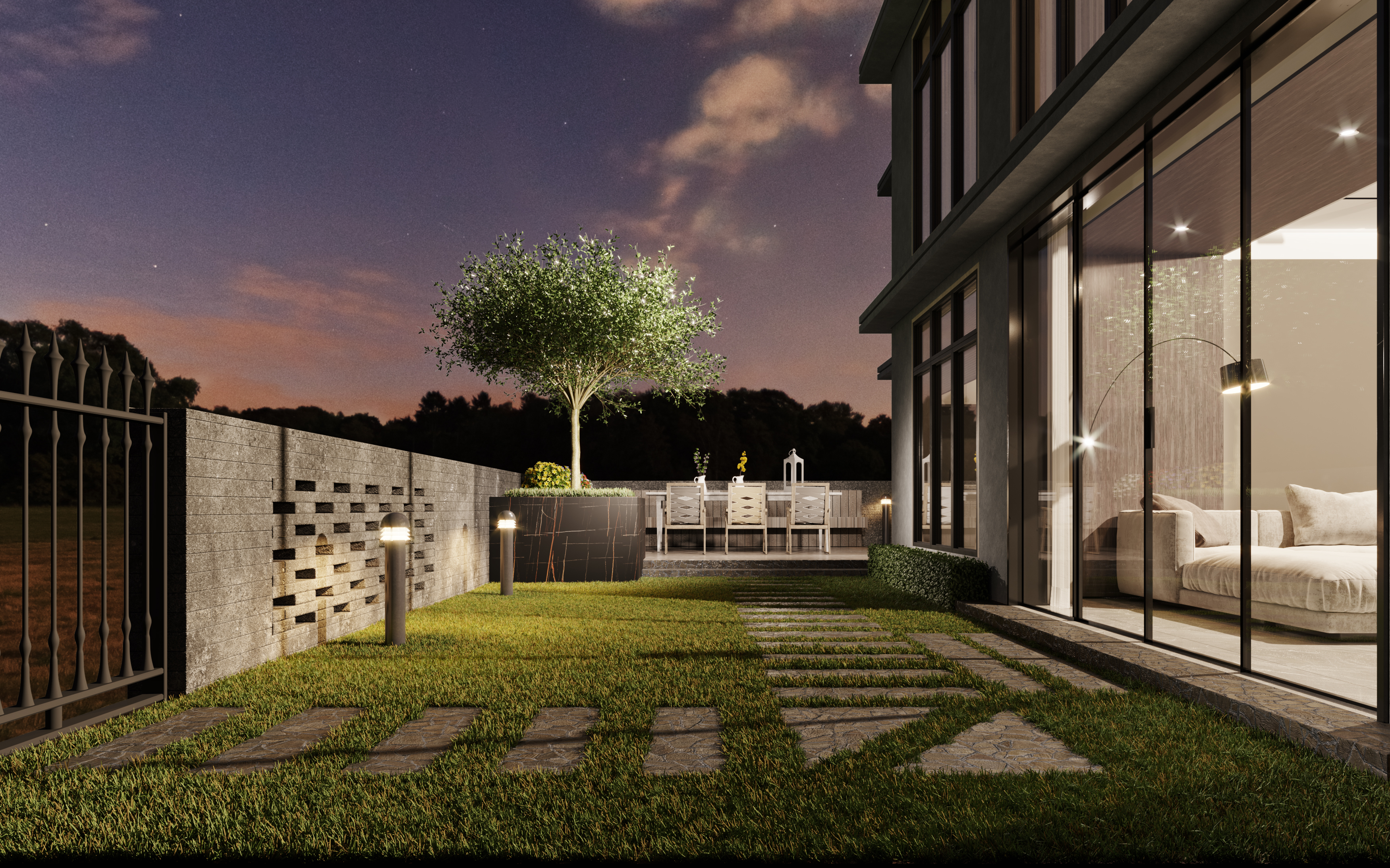 现代简约客餐厅-12