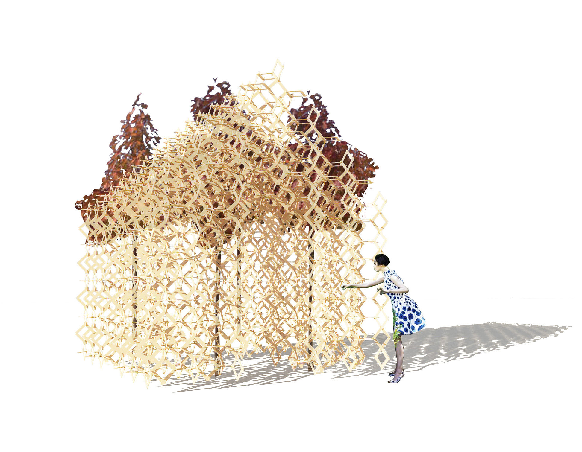 “Primitive Hut”亭子丨美国纽约-33