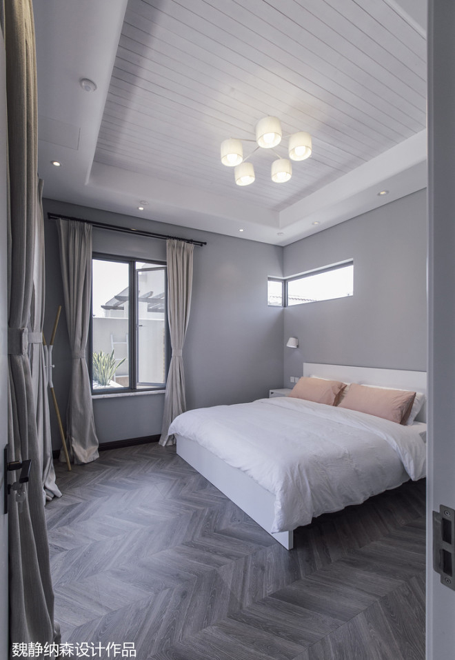 250㎡现代风格别墅  魏静纳森设计-9