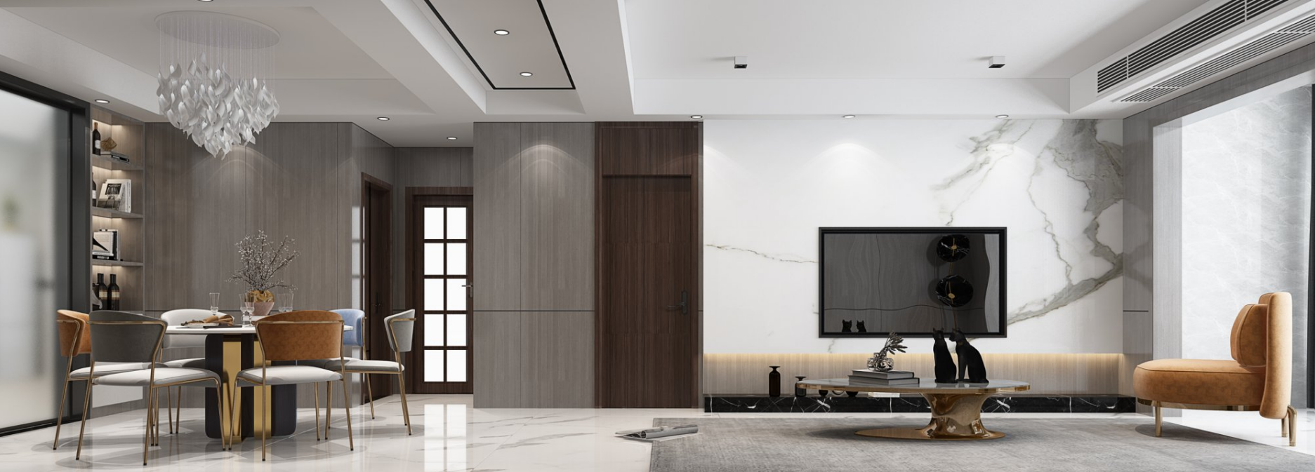 现代极简温暖居所-4