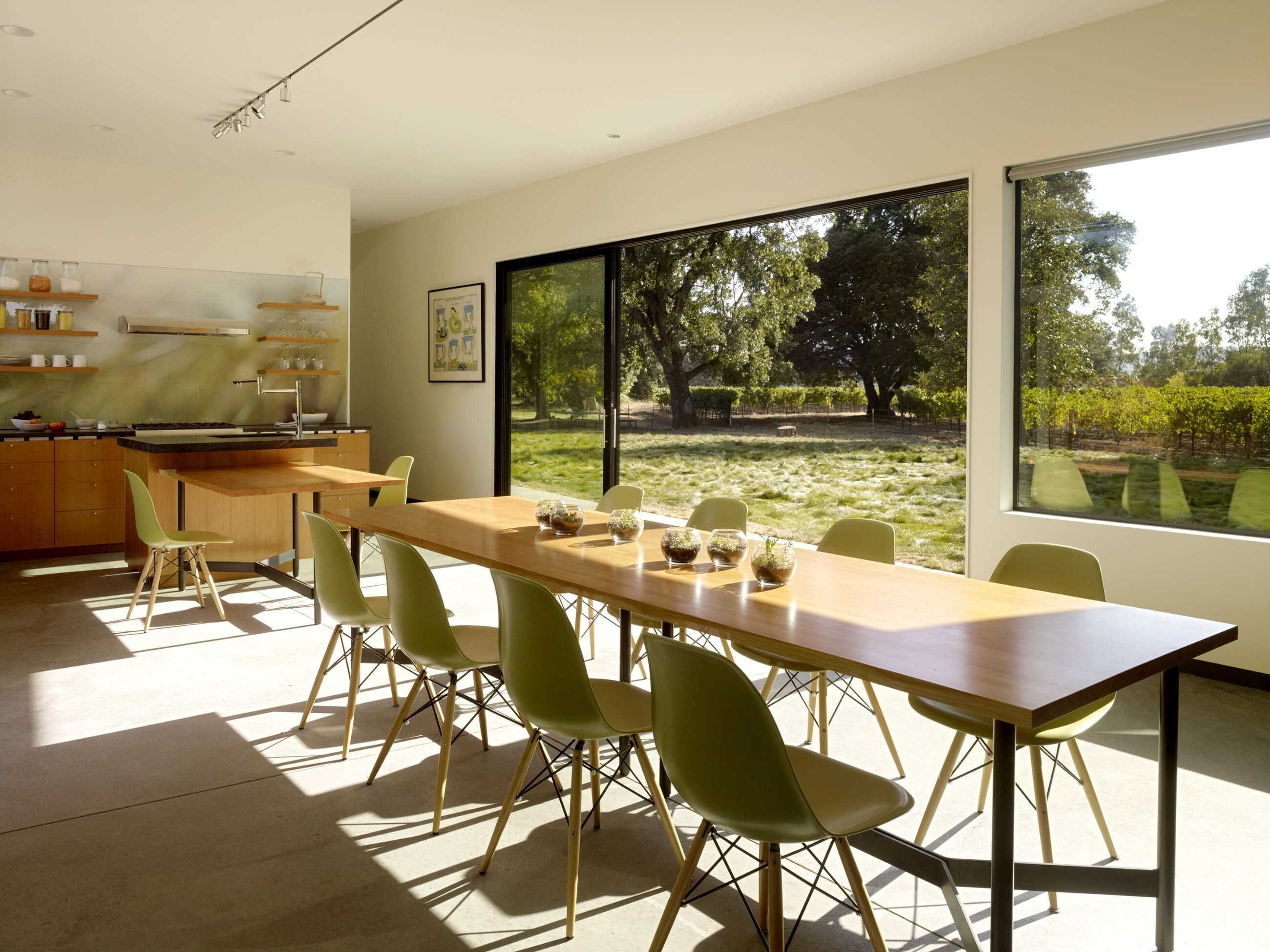 酒庄旁的定制家园——Schwartz and Architecture 的简约环保设计-35