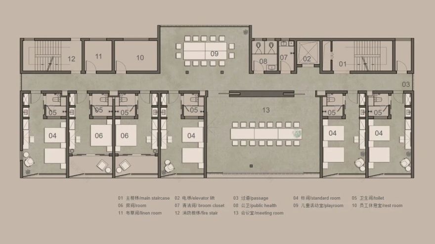 小河弯弯民宿丨中国湖南丨莫子先生设计-68