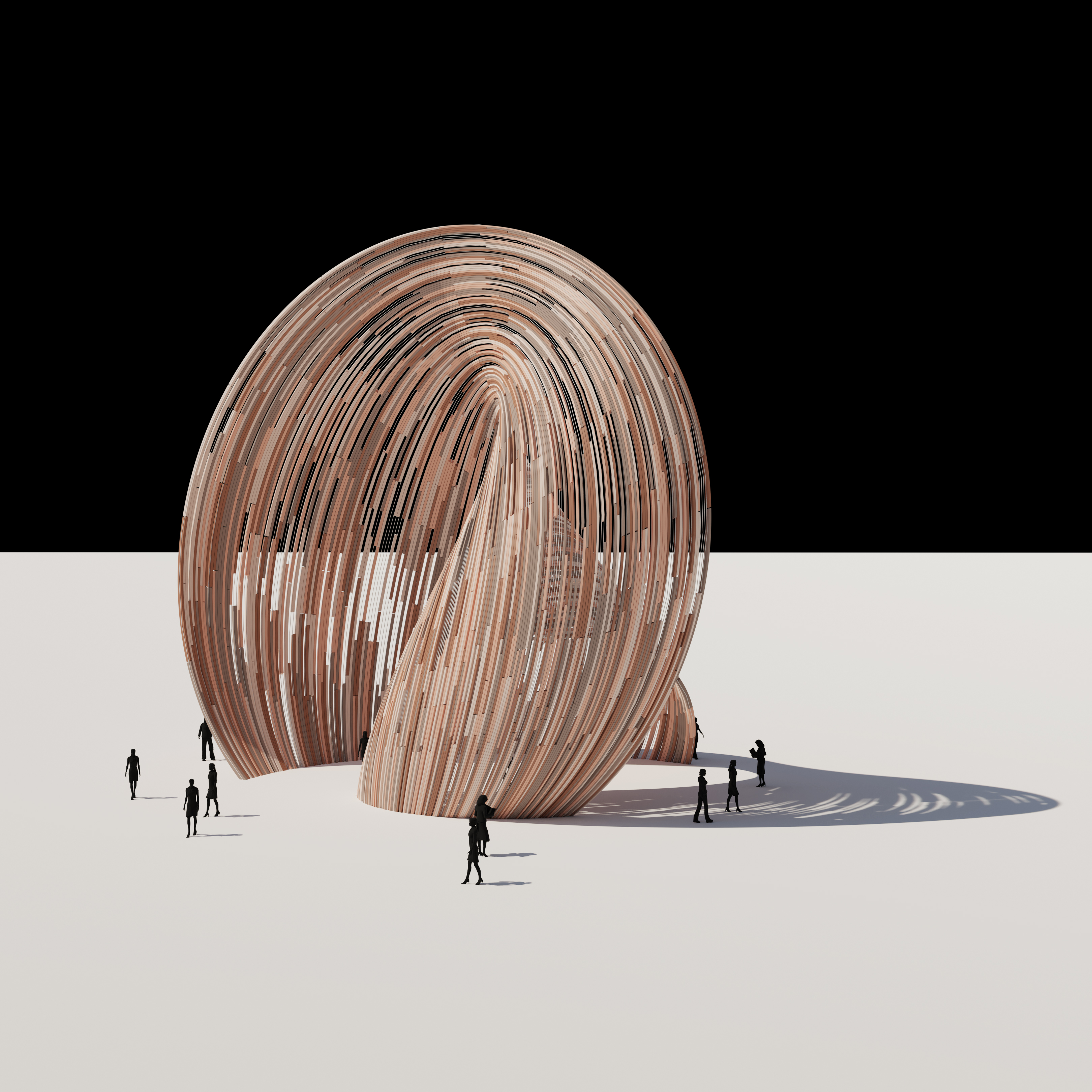 旋转弧形贝壳亭-22