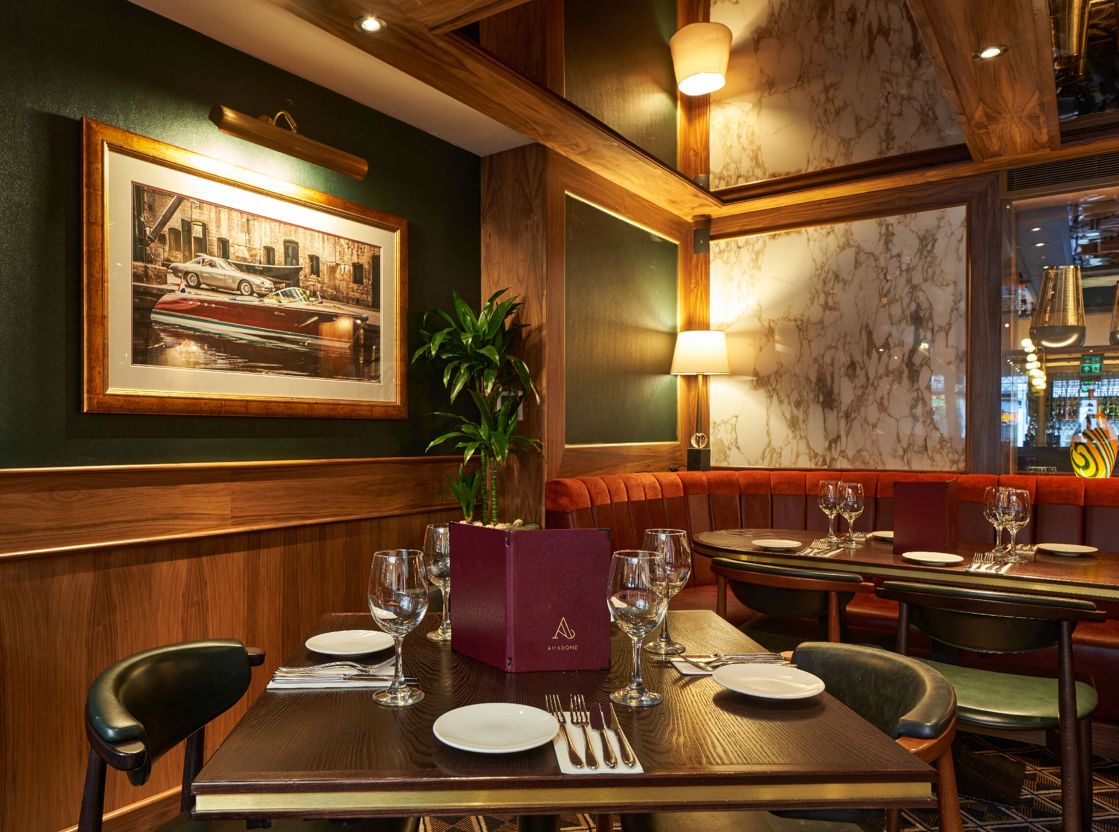 阿伯丁港口的意大利风情 · DRG 集团 Amarone 餐厅丨英国格拉斯哥-12