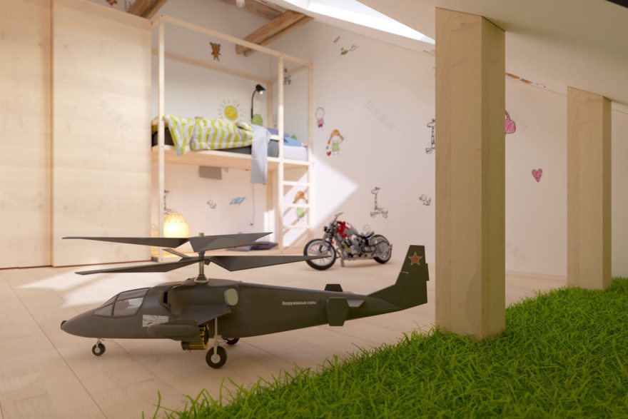 一套现代的基辅公寓,感觉更像一个家-20