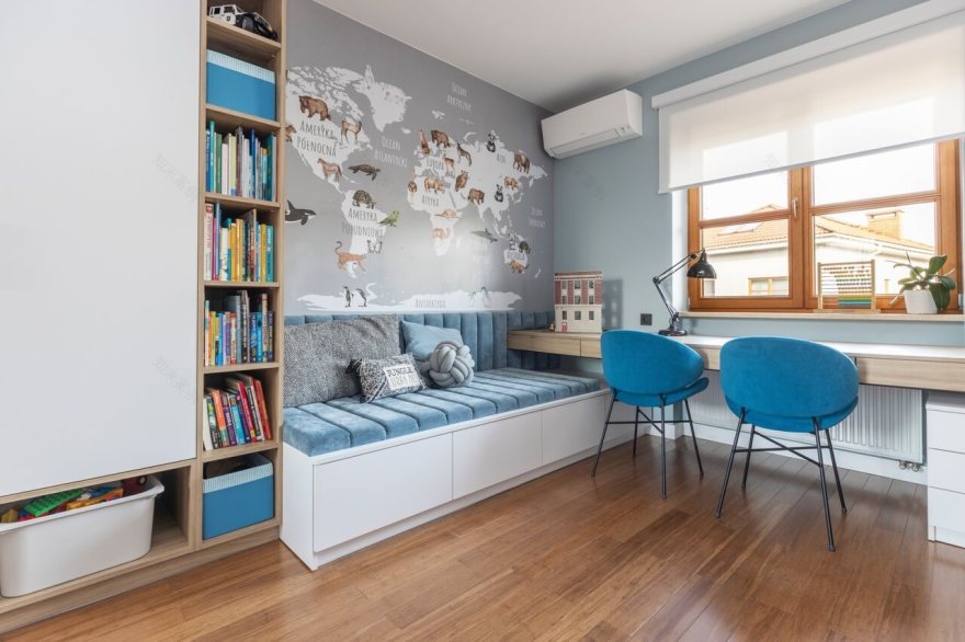 Eklektyczne wnętrza willi w podwarszawskim Konstancinie - projekt nieruchomości z rynku wtórnego - PLN Design-3