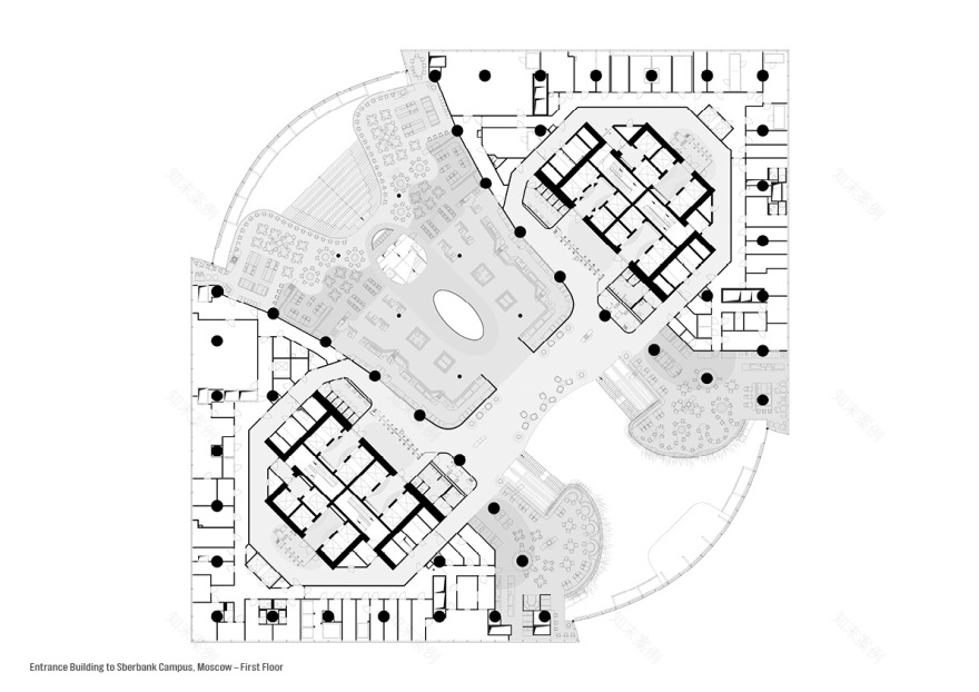 Sberbank 新总部入口建筑丨俄罗斯莫斯科丨Evolution Design-25