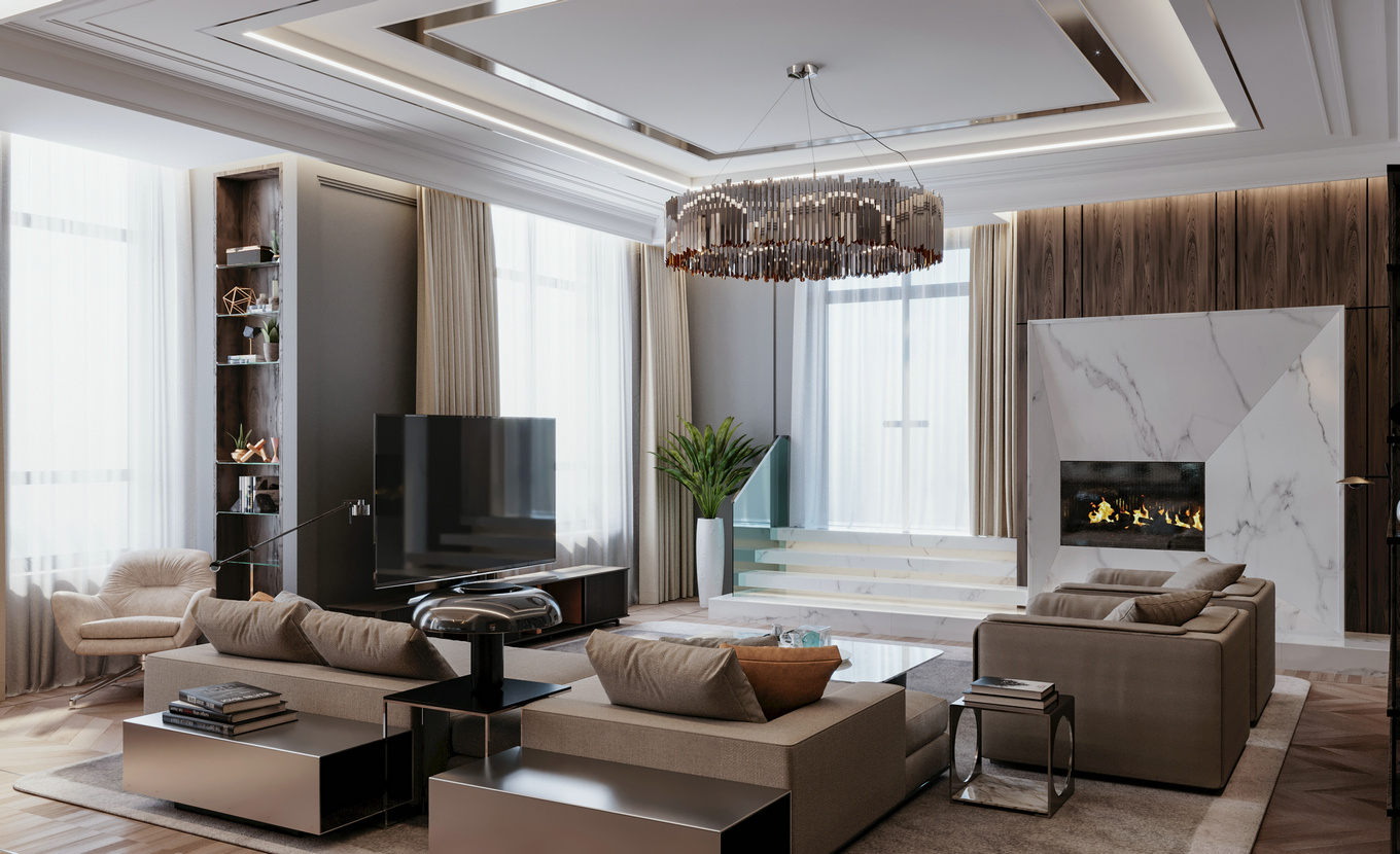 静雅而舒适的轻奢-1