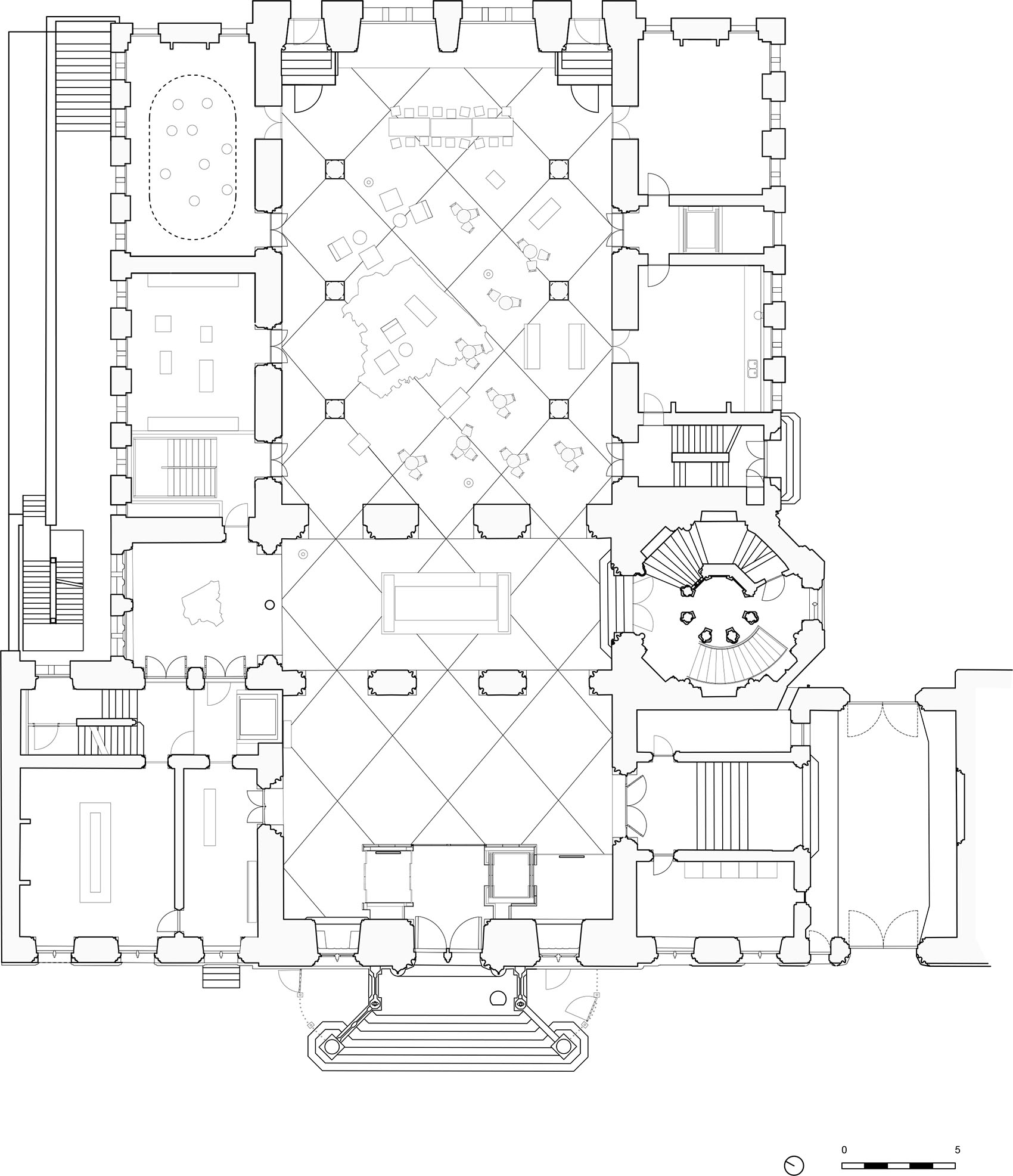 省议会宫室内修缮与更新丨比利时丨FELT architectuur & design-37