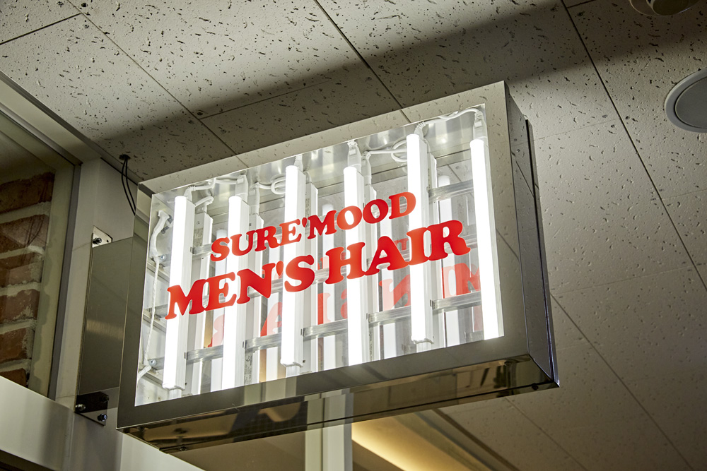 20 平米男士美容室，极简风格的设计魅力-14